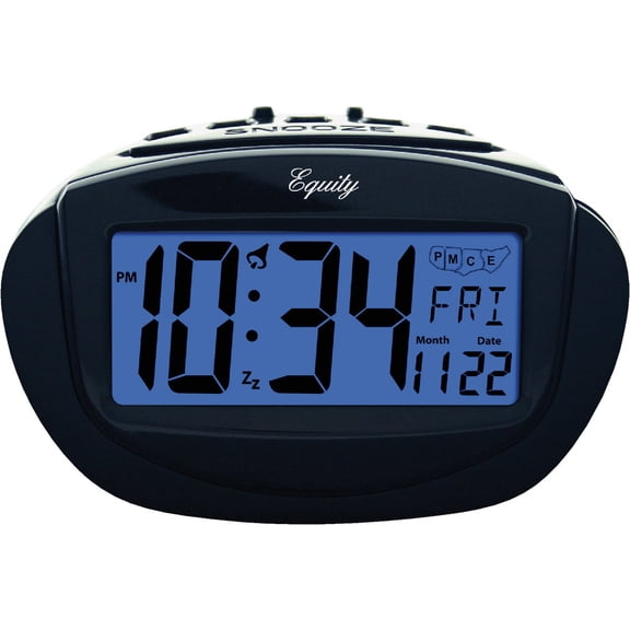 La Crosse Technology Elgin Battery Operated Alarm Clock - Single Pack