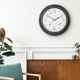 thumbnail image 1 of La Crosse Technology La Crosse 404-89027-INT 18" Outdoor Brown Atomic Analog Temp Clock, 1 of 5