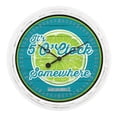 thumbnail image 1 of La Crosse Clock Margaritaville 15.75 inch Quartz Analog Outdoor Wall Clock, 433-3841MV2, 1 of 8