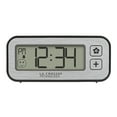 thumbnail image 1 of La Crosse Technology Battery-Powered Mini Digital Alarm Clock with Comfort Meter, Indoor Temperature, and Humidity, 513-148-TBP, 1 of 9