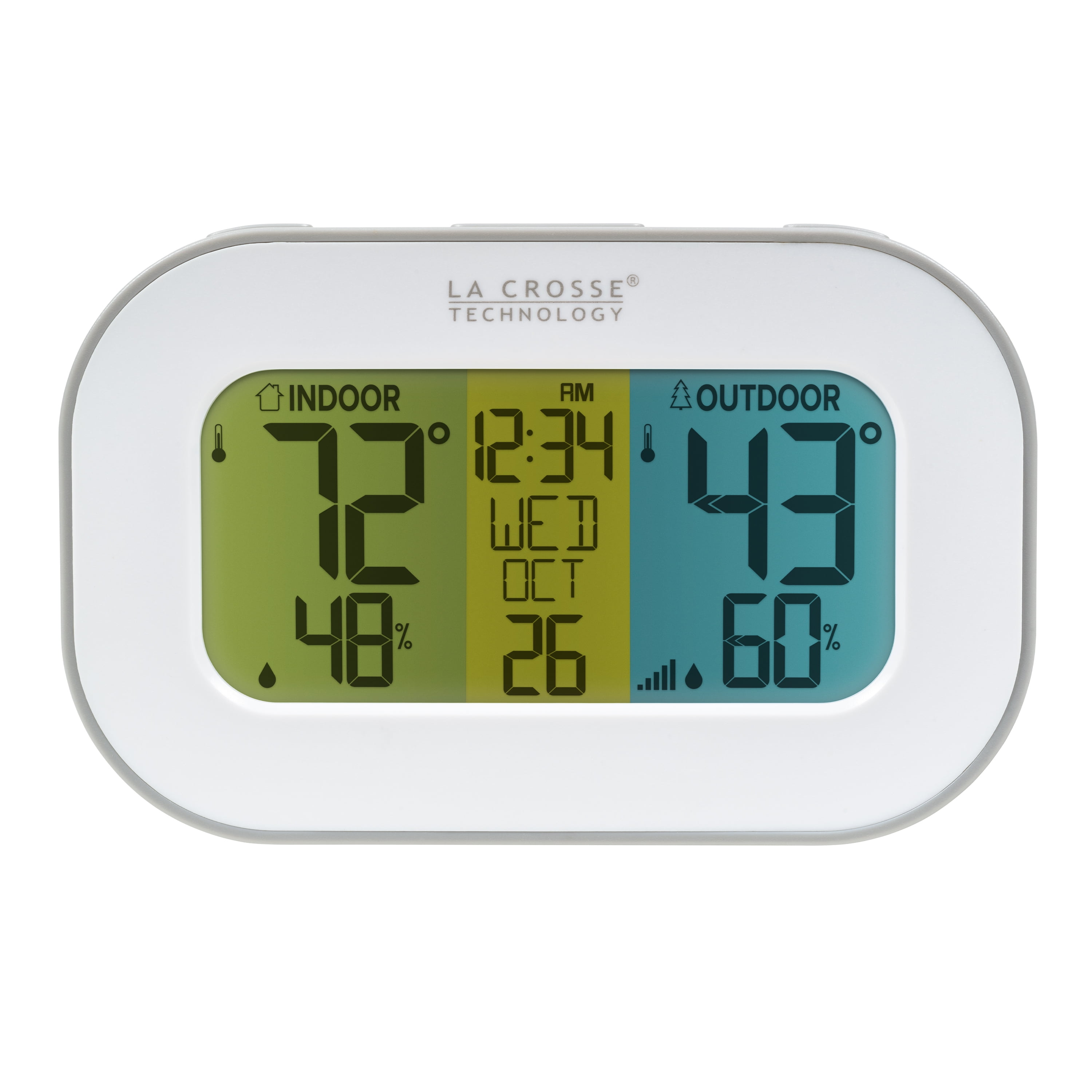 La Crosse Technology Tri-Color Digital Wireless Weather Station with Sensor, 308-148