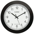 La Crosse Technology WT3129B 12 Inch Atomic Analog Wall Clock Black