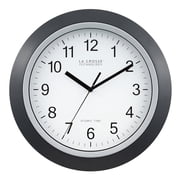 La Crosse Technology 12 Inch Classic Black Atomic Analog Wall Clock, WT-3129B