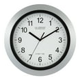 thumbnail image 1 of La Crosse Technology WT-3129S 12" Atomic Analog Silver Wall Clock, 1 of 6