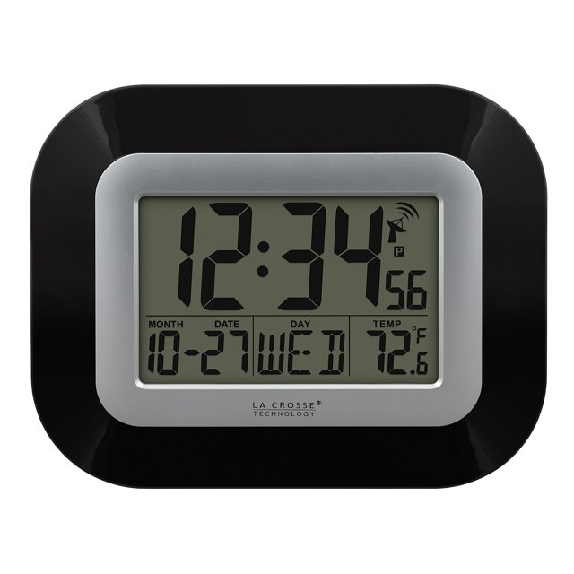 La Crosse Technology WT8005U 9 in. Digital Atomic Wall Clock