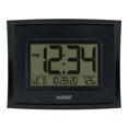 thumbnail image 1 of La Crosse Technology Digital Black Clock with Indoor Temperature, WT-8002U-B-INT, 1 of 7