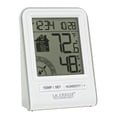 thumbnail image 1 of La Crosse Technology White Indoor Climate Data Logger Weather Station, 302-1409BW-W-Int, 1 of 10