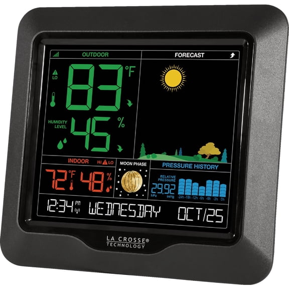 La Crosse Technology Wireless Color Weather Station - Single Pack