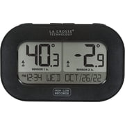 La Crosse Technology Wireless Refrigerator/Freezer Kitchen Thermometers with Display, 308-04747-INT