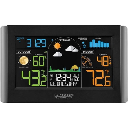 La Crosse Technology Wireless Weather Station with Atomic Time & Date
