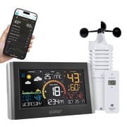 La Crosse Technology Digital Color Wireless Wi-Fi Digital Weather and Wind Station, V21-WTH