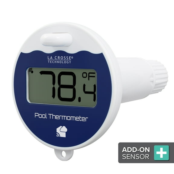 La Crosse Technology Wireless digital pool thermometer, LTV-POOL-INT