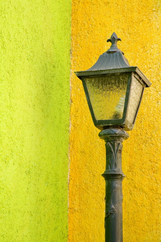 La Crucecita City Bahias De Huatulco Oaxaca State Pacific Coast Mexico Lamp In Canvas Art - Richard Cummins  Design Pics (24 x 38)