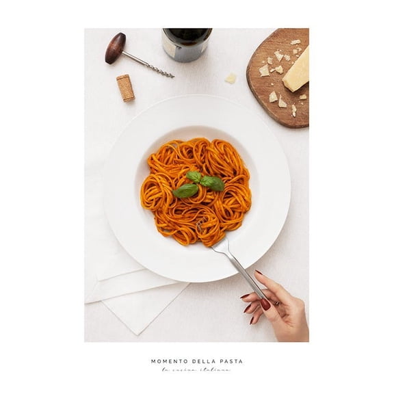 La Cucina Italiana No1 Print Wall Art, Modern Wall Decor For Living Room Bedroom, 8x12 UNFRAMED