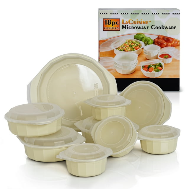 La Cuisine 18 Piece Microwave Cookware Set