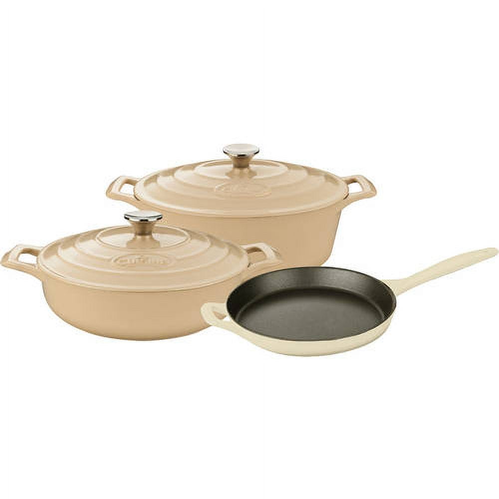 5-Piece Enameled Cast Iron Set