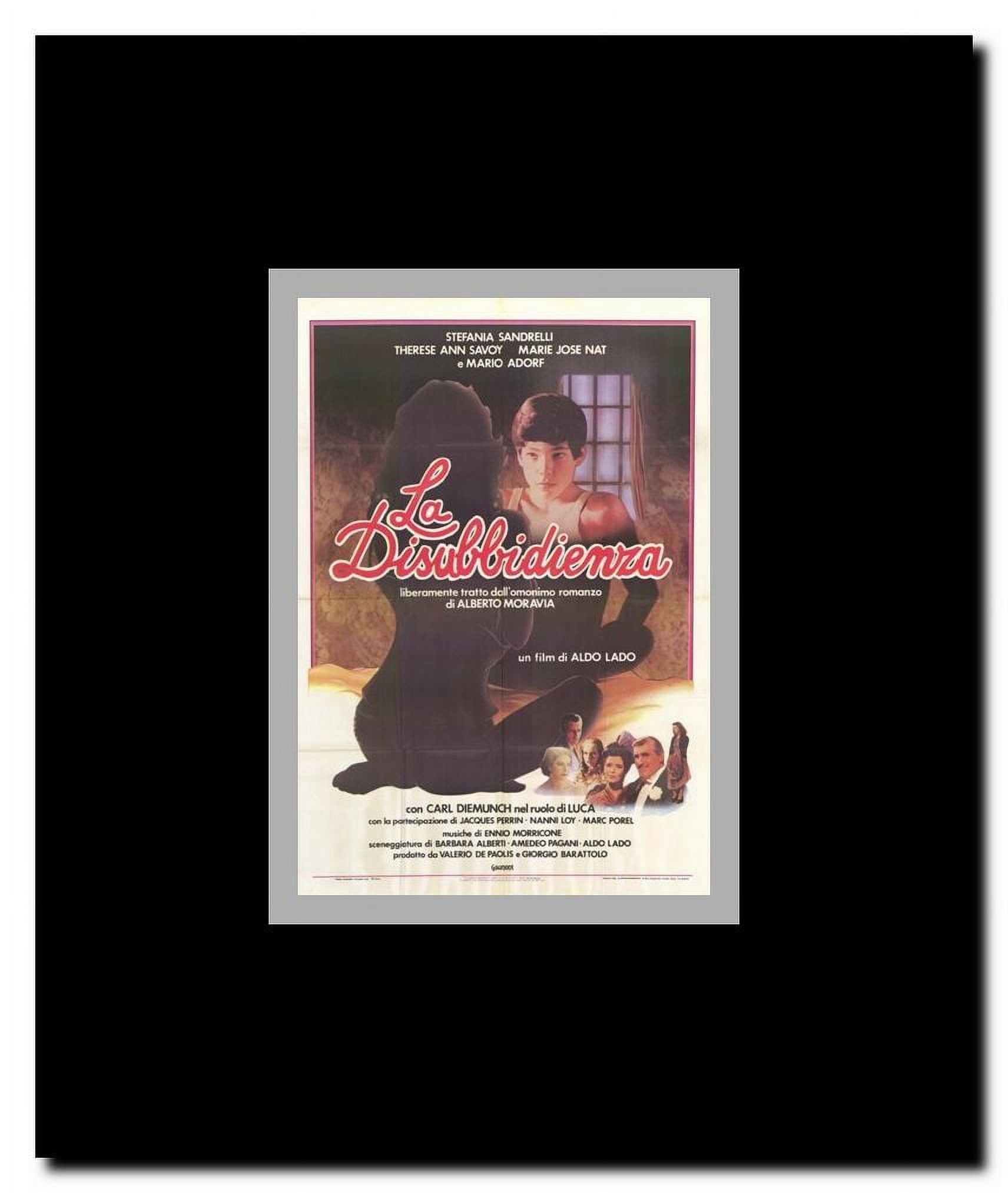 La Disubbidienza Framed Movie Poster