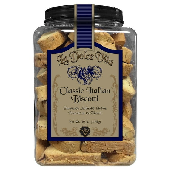 La Dolce Vita Classic Italian Biscotti 40 oz