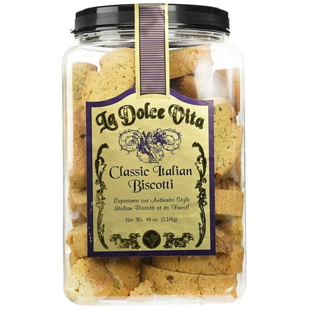 La Dolce Vita Classic Italian Biscotti, 40 oz