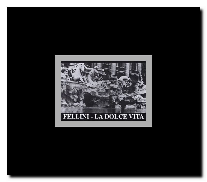 La Dolce Vita Framed Movie Poster