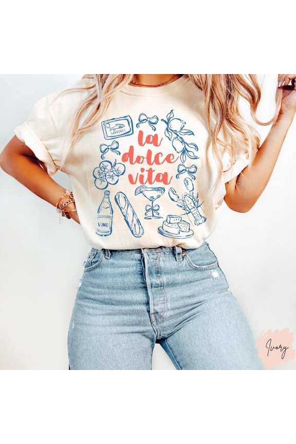 La Dolce Vita S1Hirt Amai CoaS1oastal Aesthetic Italia Sardineemons Tomato Gi Summer Travel T1EE Old Money Aesthetic - Ey