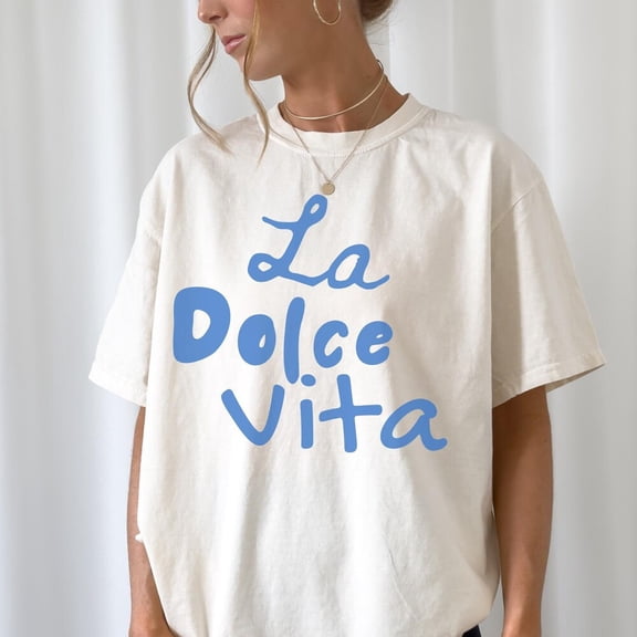 La Dolce Vita Shirt, Pinterest , Retro Italian Travel Tshirt, Italy Girls Trip, Vintage Travel Poster Tshirt, Italian Graphic Tee S-5XL Birthday Gifts; For Men & Women