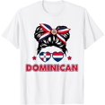 thumbnail image 1 of La Dominican Republica Hispanic Heritage Dominicana Kid Girl T-Shirt mens t shirt，white，women，funny，misfits，men，journey, 1 of 4