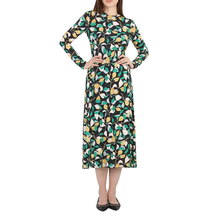 La Double J Ladies Orchard Jersey Long-Sleeve Drifter Swing Dress