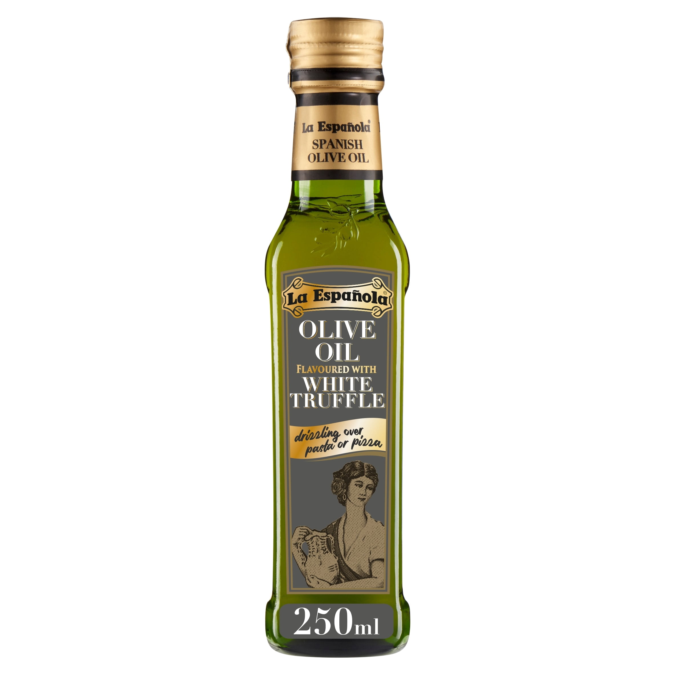La Espanola Olive Oil Flavoured with White Truffle 250ml, Imported from Britain