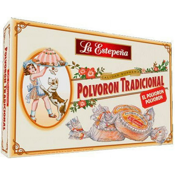 La Estepeña Polvoron Tradicional Calidad Suprema 250gr 2 Pack
