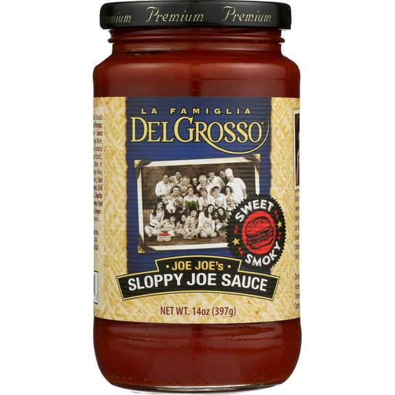 La Famiglia Del Grosso Sloppy Joe Sauce, 14 Ounce -- 12 per case