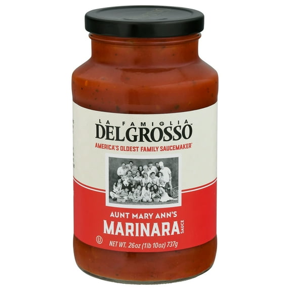 La Famiglia DelGrosso Marinara Pasta Sauce 26 oz (Pack Of 6)