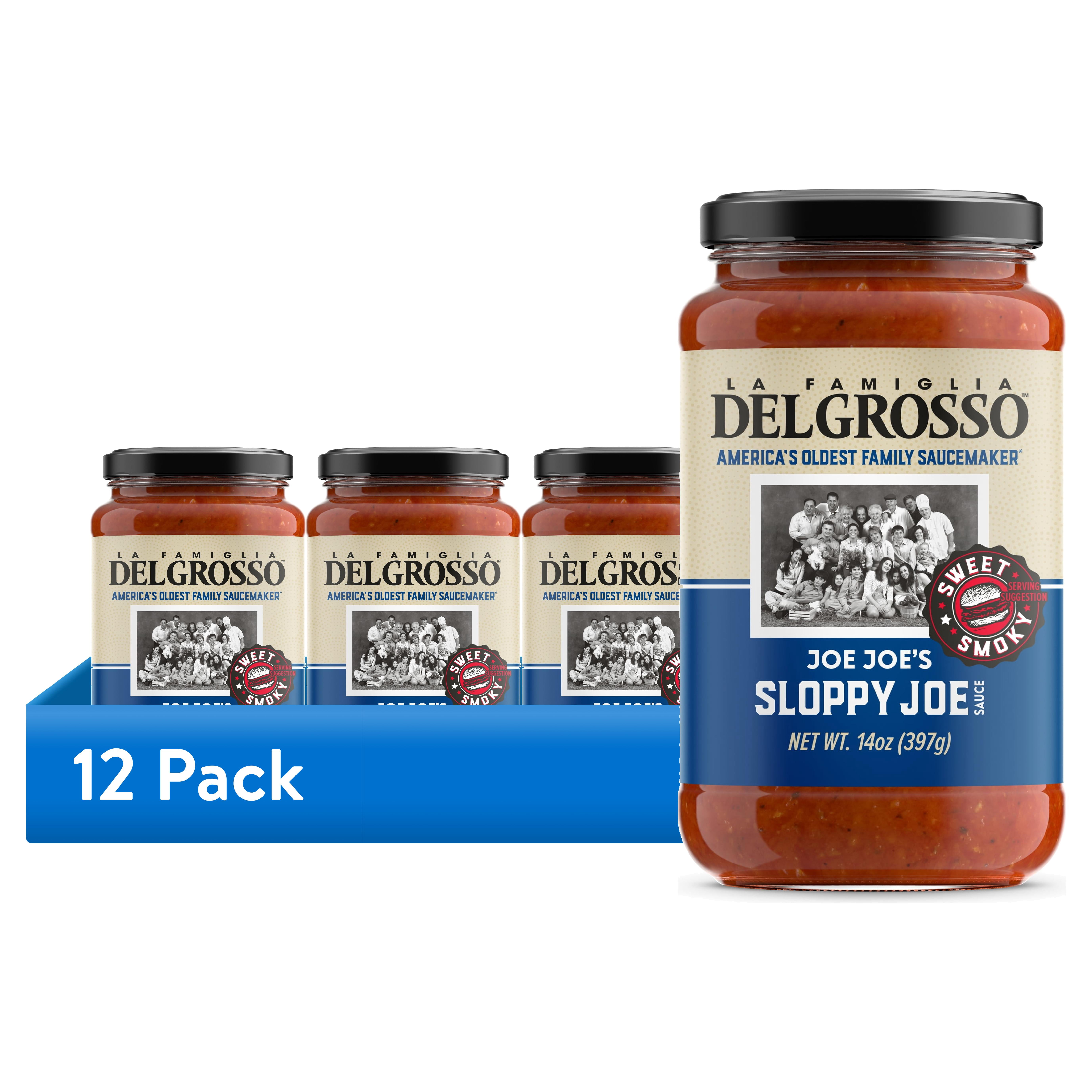 (12 pack) La Famiglia DelGrosso, Sloppy Joe Sauce