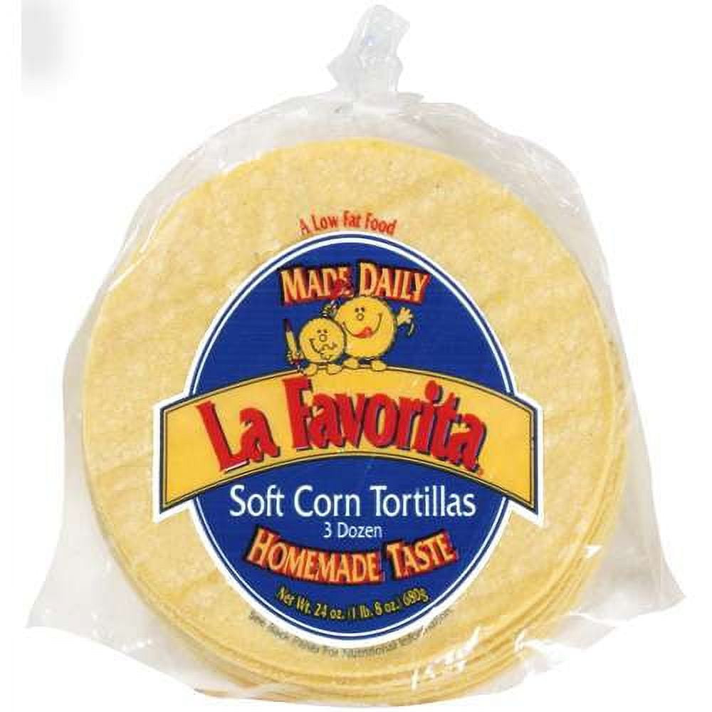 La Favorita Soft Corn Tortillas, 36ct