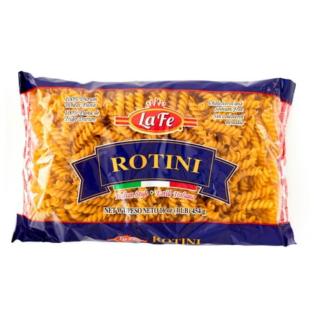 La Fe Italian Style Rotini Noodles,16 oz Bag