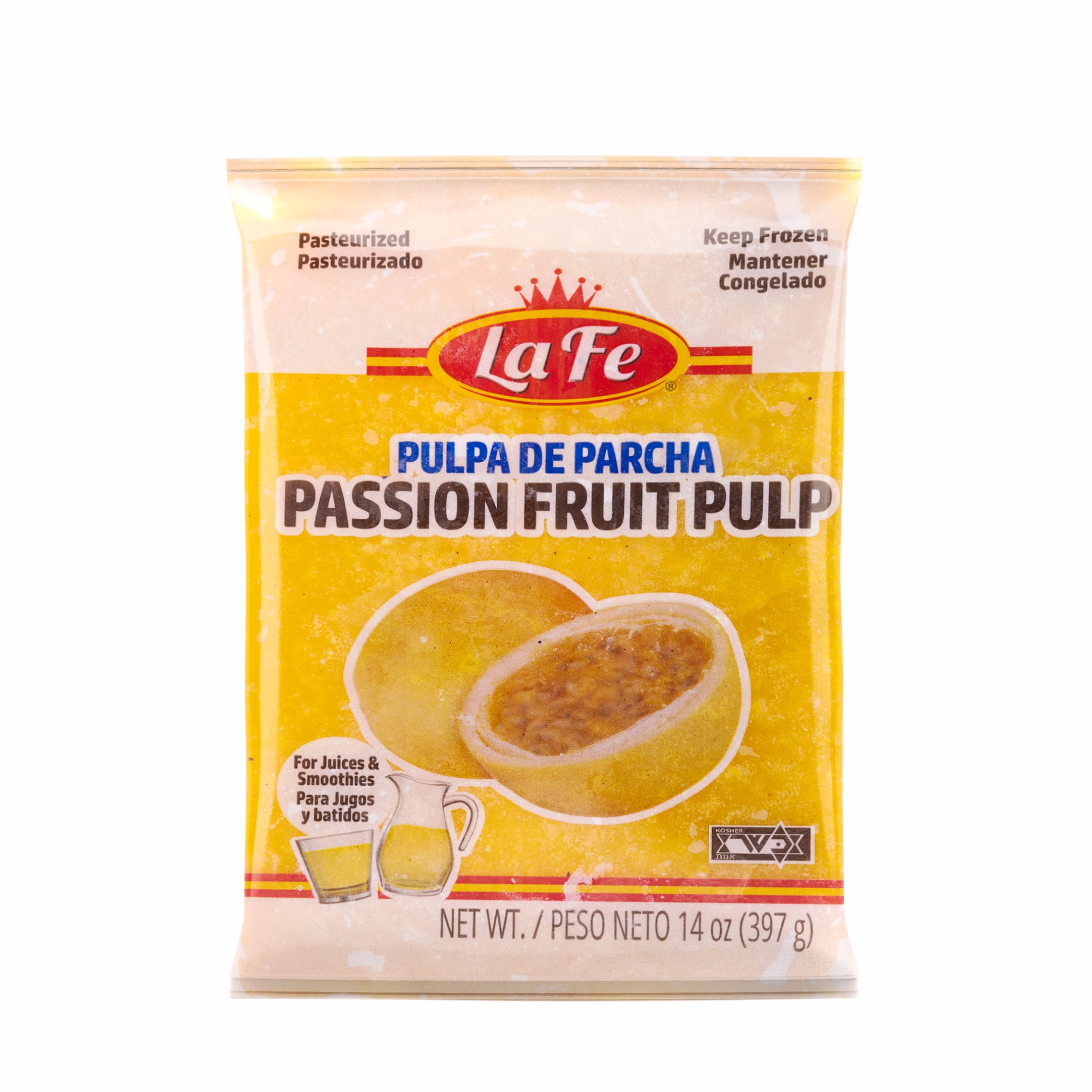 La Fe Passion Fruit, 14 oz Bag (Frozen)