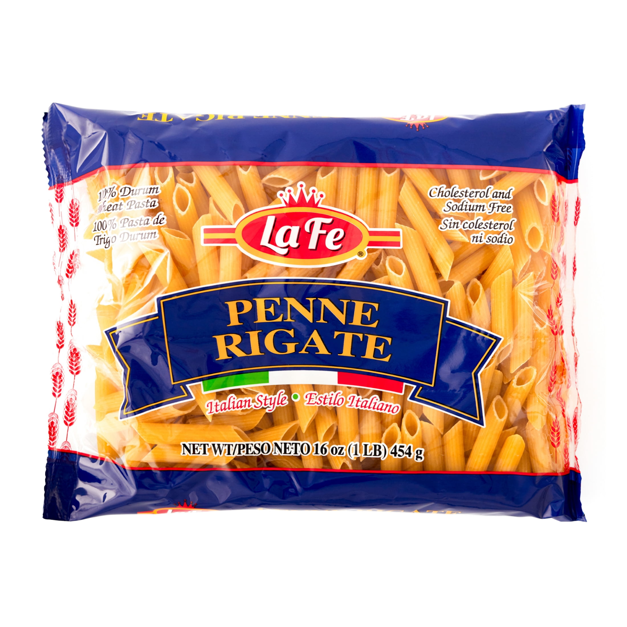 La Fe Penne Rigate Pasta, 20 Pack 16 OZ Bags