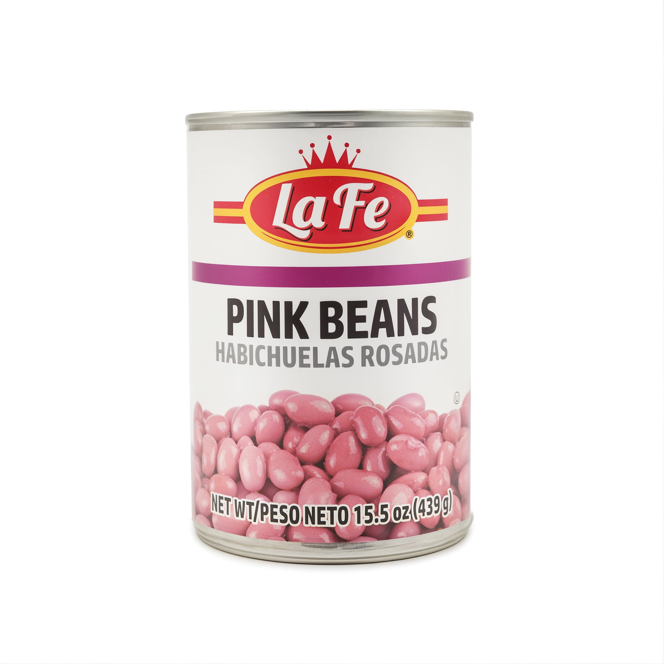 La Fe Pink Beans in Water and Salt - 15.5 oz Can, Allergen-Free