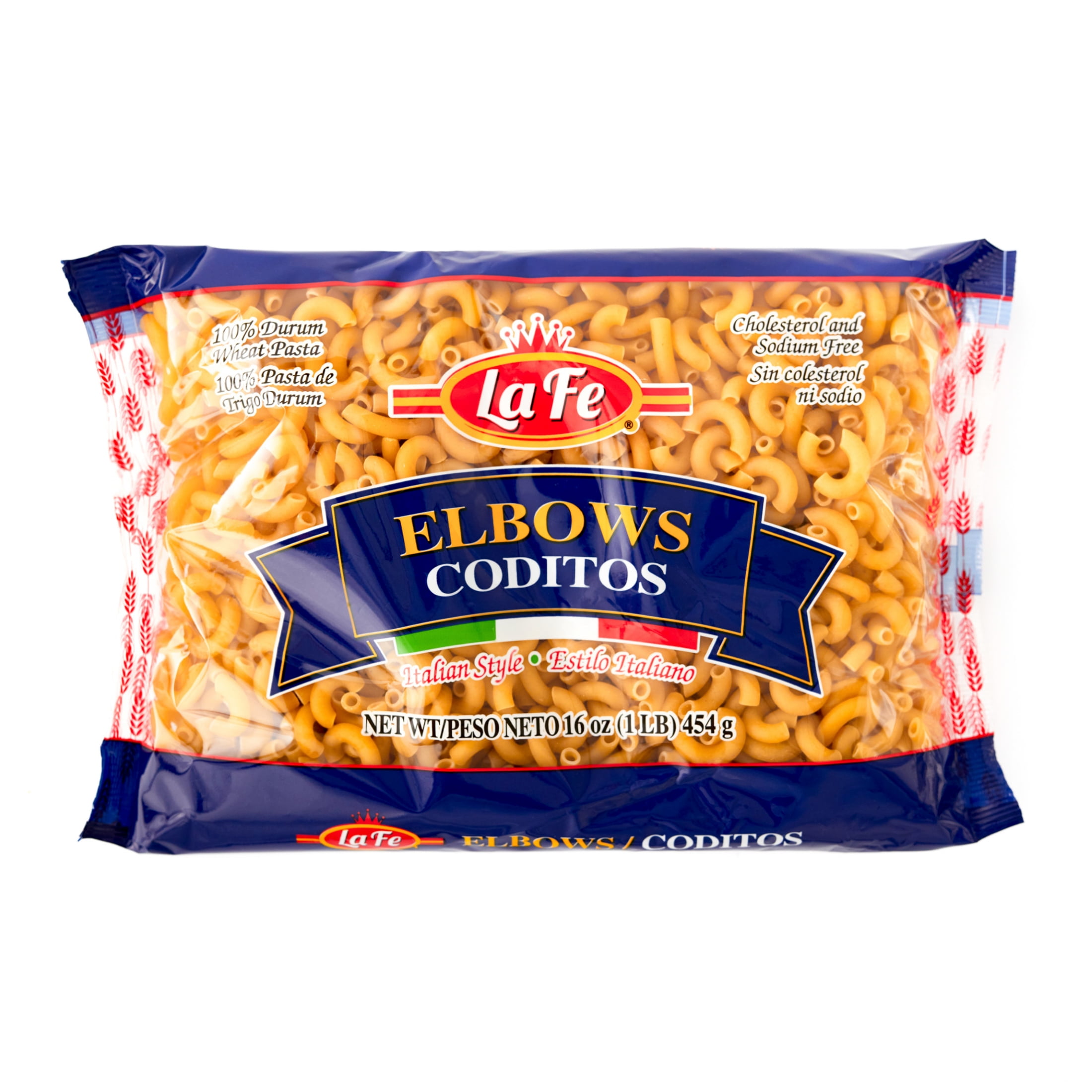 La Fe Salad Elbows Noodles 16 Oz Bag