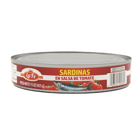 La Fe Sardines In Tomato Sauce, 15 oz