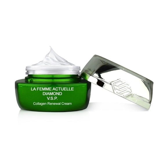 La Femme Actuelle Diamond V.S.P Collagen Radiance Renewal Cream - 50ml - Helps Aging Skin Look Firmer By Boosting Skins Moisture Levels