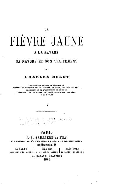 La FiÃ¨vre Jaune Ã La Havane, (Paperback)