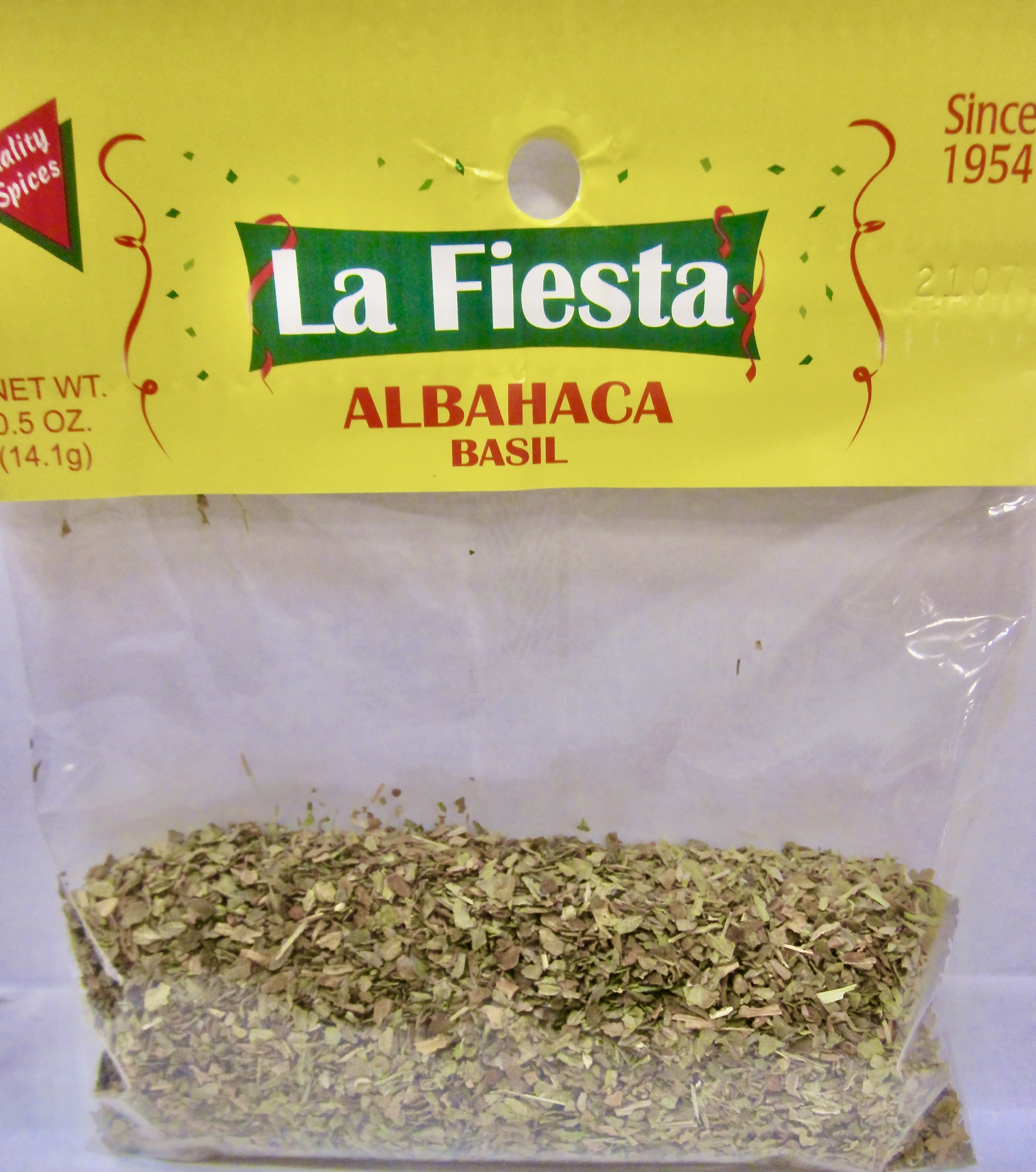 La Fiesta Basil, 0.5 oz