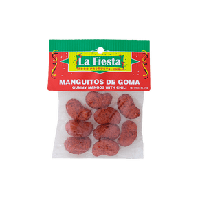 La Fiesta Gummy Mangos with Chili, 2.5 oz