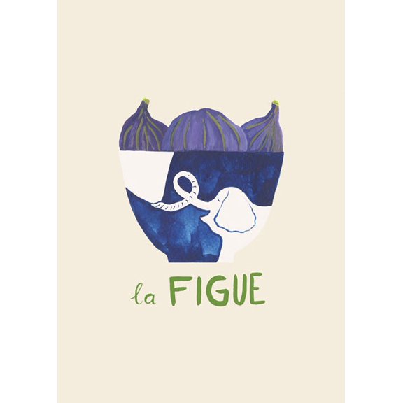 La Figue Print Wall Art, Modern Wall Decor For Living Room Bedroom, 12x18 UNFRAMED