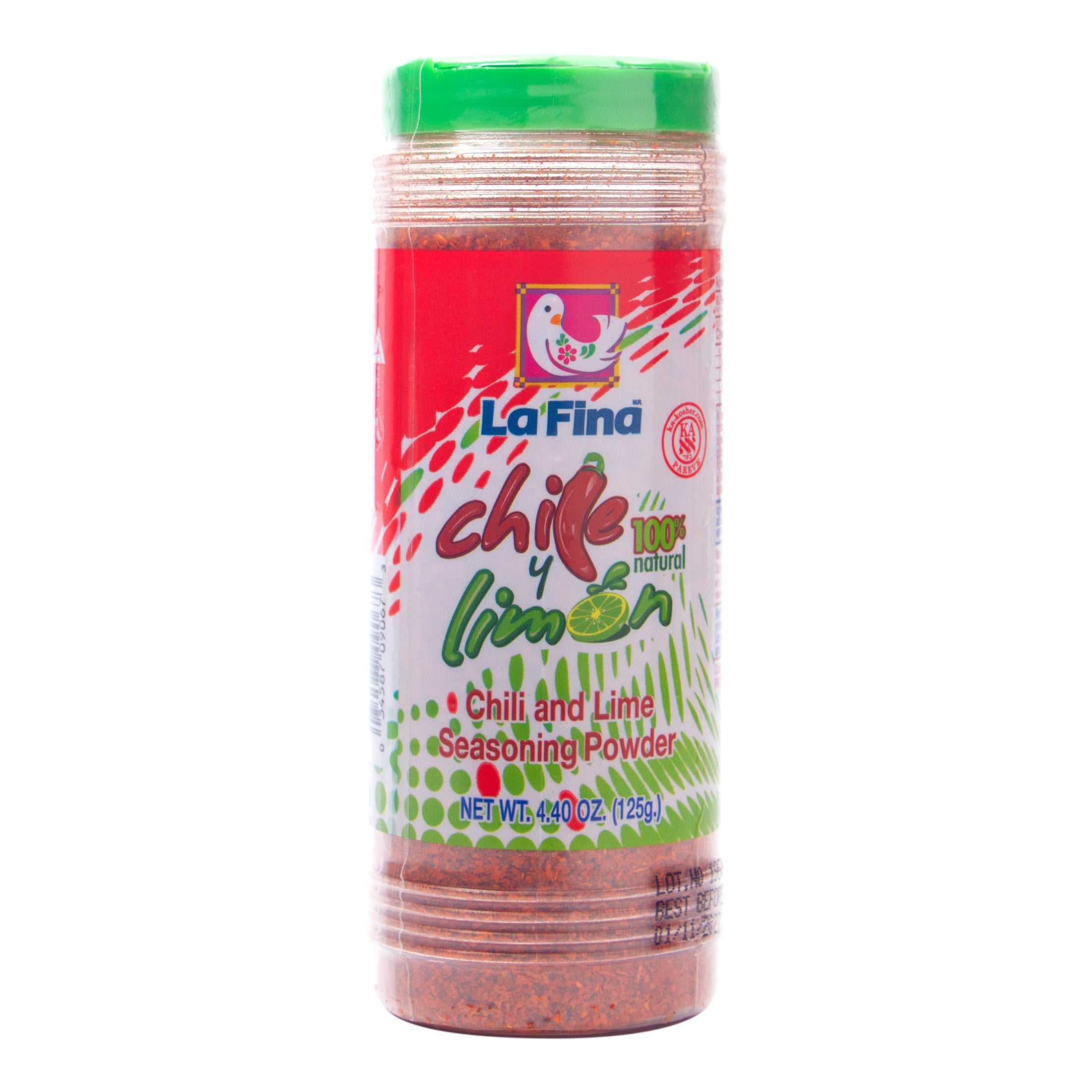 La Fina Chile y Limon Seasoning, 4.4 oz