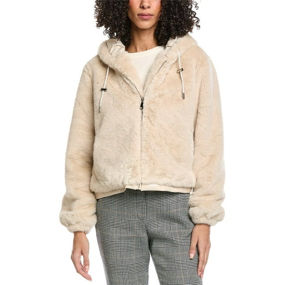 La Fiorentina womens Cropped Jacket, m, White