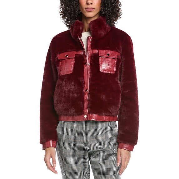 La Fiorentina womens Jacket, m, Red