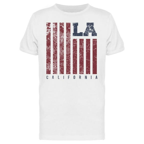 La Flag Cali T-Shirt Men -Image by Shutterstock, Male 3X-Large