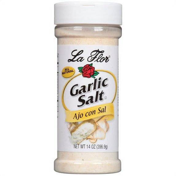 La Flor Garlic Salt, 14 oz